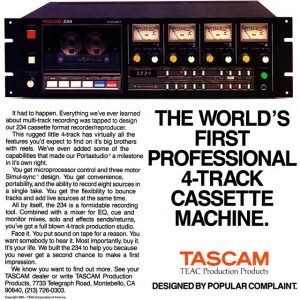 tascam 234